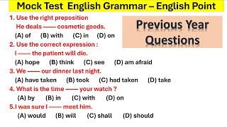 Mock Test English Grammar 2