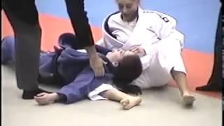 Women's Judo Sankaku Choke-out - Becky Cobb