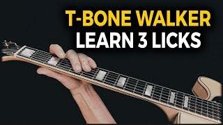 T-Bone Walker Licks - Blues in G