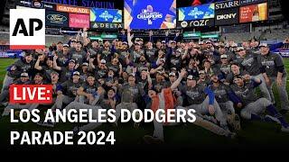 LIVE: Los Angeles Dodgers parade 2024