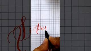 You've NEVER seen the name "Srishti" written like this!  #shorts