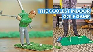 Mini Golfing Man Indoor Golf Game