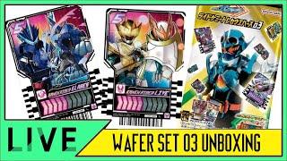 RIDE CHEMY TRADING CARDS WAFER 03 UNBOXING | Kamen Rider Gotchard