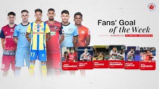 Fans' Goal of the Week | Matchweek 2 | ISL 2024-25