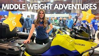 My TOP 5 middle weight adventure bikes at the UK's version of EICMA!