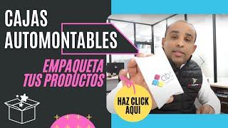 cajas automontables  ¿Qué mejor forma de empaquetar tus productos con tu caja personalizada?