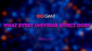 What Every Universe Effect Does [After Effects]