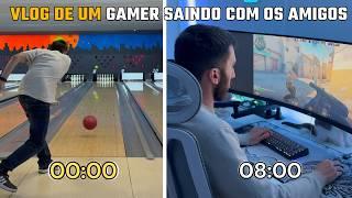 COMO É IR EM UM BOLICHE COM OS AMIGOS - EM PORTUGAL (ROTINA GAMER)