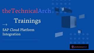 SAP Cloud Platform Integration Course Intro