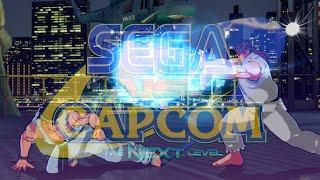 SEGA vs. CAPCOM - Arcade Mode with Ryu 【60FPS】