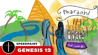 Abram walks in faith, but then lies to Pharaoh: Genesis 12