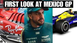 First Look At The Cars And Drivers For 2024 Mexico GP