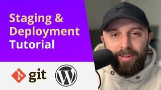 WordPress Staging & Deployment Guide (GitHub Actions Workflow)