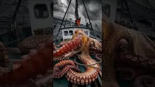 The Mystery of the Deep secrets of the Giant Squid #GiantSquid #shorts