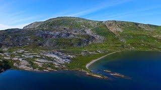 Norwegian Nature: Indre Lurfjellvatnet Lake in Beiarn