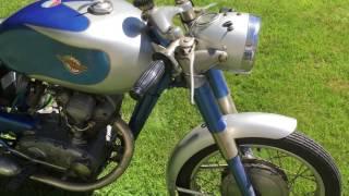 1958 Ducati 100 Sport vintage Italian motorcycle  walk around