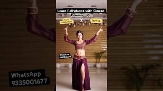 Learn Bellydance online with Simran/ Beginners and Intermediate batches #tutorial #howto #howcast