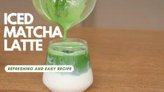 How To Make Easy Iced Matcha Latte Tea (No Sugar) By Purematcha