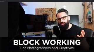 Block Working  Schedule - Photographers And Creatives