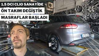 #sanayigünlükleri Renault Clio 1.5dci Ne Kadar Masraf Açtı? Ön Takım-Rot Balans-Tampon ve Sensörler