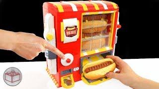 Custom LEGO Hot Dog Machine with Ketchup & Mustard