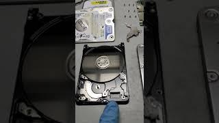 Data Recovery Process on a 500GB WD Blue Hard Drive with Mechanical Failure