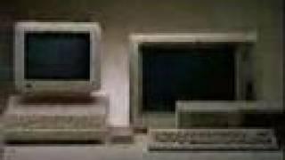 Apple IIc versus IBM PCjr commercial