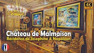  Château de Malmaison, Mansion of Josephine & Napoleon, France, Amazing Walking Visit [4K/60fps]