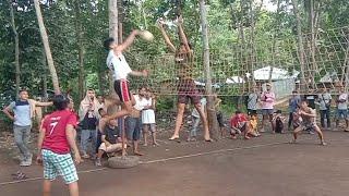 Baltazar vs Abdulaziz | Volleyball Highlight Monster Spikes in the Vertical Jump and Super Blocks