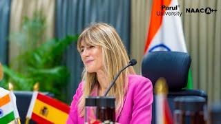 H.E. Begona Gomez’s Visit to Parul University | Spouse of Spanish Prime Minister Pedro Sanchez |