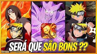 JOGUEI 3 GAMES DESCONHECIDOS DE NARUTO PARA MOBILE em um único vídeo!!