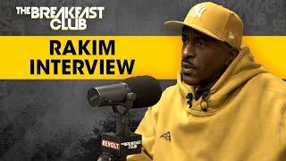 Rakim Breaks Down Hip-Hop History, Talks Dr. Dre Sessions, Eric B, His Book + More