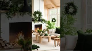 Scandinavian Interior Design #ScandinavianDesign, #ChristmasDecorIdeas, #CozyChristmasVibes