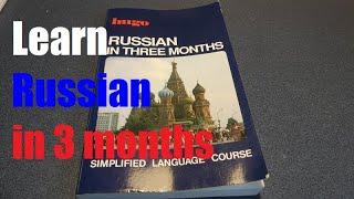 Hugo Learn Russian in 3 months course book review