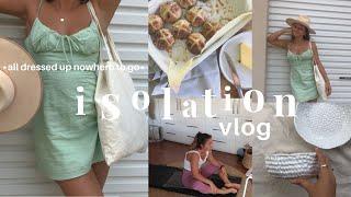 quarantine vlog - workouts, pottery, packages & content | lolita olympia