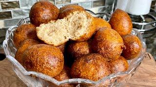 How To Make Perfect Whole Wheat Bofrot/ Puff Puff  with Milk and Egg |EASY RECIPE FOR BEGINNERS!