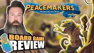 Peacemakers Board Game Review - A New Favorite Co-op / Solo Game!