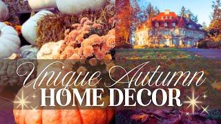 Turn your home into a cozy fall retreat with these Unique Fall Decor Finds!