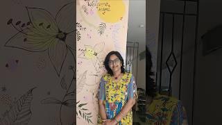 Boho Wall Painting  DIY-Transforming My House Entrance With Boho Style | Pastel Acrylic Painting 