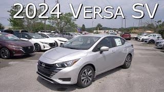 New 2024 Nissan Versa SV at Nissan of Cookeville