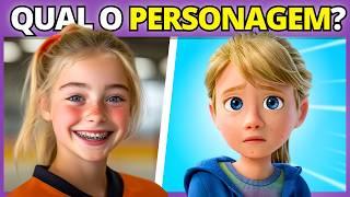  ADIVINHE OS PERSONAGEM NA VIDA REAL | Descubra os personagem versão REAL LIFE | #buuquiz #quiz