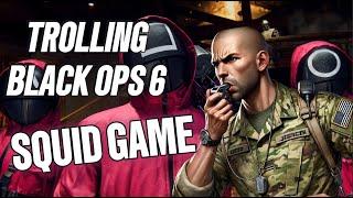 Trolling SQUID GAME in Call of Duty BLACK OPS 6