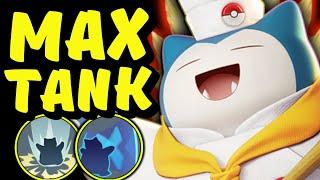 MAXIMUM TANK SNORLAX IS HILARIOUS TO PLAY | Pokemon Unite