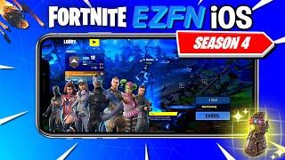 How To Play OG Fortnite Season 4 on iOS! (EZFN)