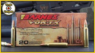 Short Barrels Need NOT Apply...Barnes VOR-TX .223 Ballistic Gel Ammo Test & Review