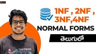 1nf | 2nf | 3nf |  bcnf  | DBMS in Telugu | DBMS Tutorials in Telugu