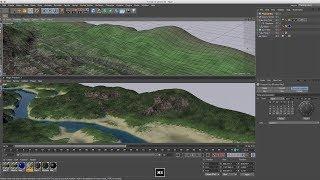 Cinema 4D Tutorial - How to Create a Space Colony 07 Landscape Textures