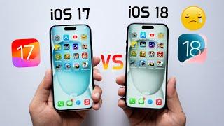 iOS 17 vs iOS 18 Speed Test | Performance Drop?  iPhone 15 Speed Test (HINDI)