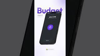 Budget app in Light and Dark Mode#appdesign #uiuxdesign #mobileapp #shortsviral