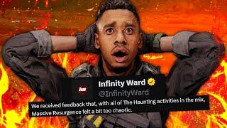 Infinity Ward is "LISTENING" to feedback! (I'm confused)